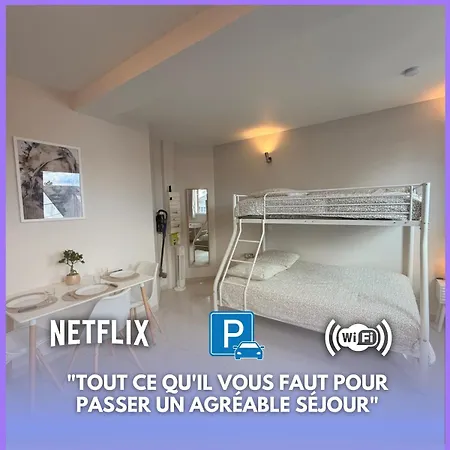 L Ecrin Lumineux Paris & Netflix Appartement